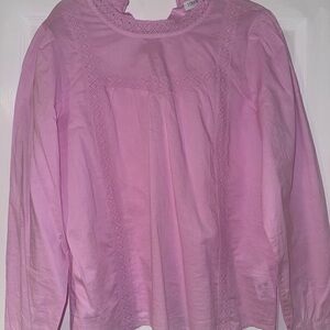 J. Crew Pink Blouse